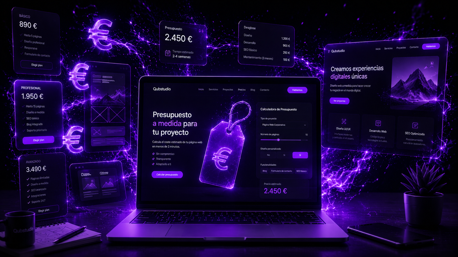 ¿Cuánto cuesta una página web en Santander? Precios 2026