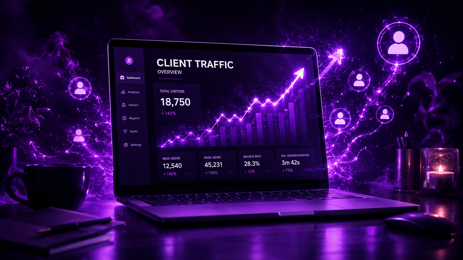 Aumentar el tráfico de clientes en tu página web
